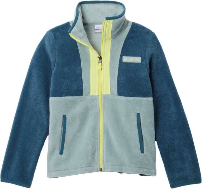 Back Bowl II Full Zip Fleece Everblue Crushed Blue Neon Light