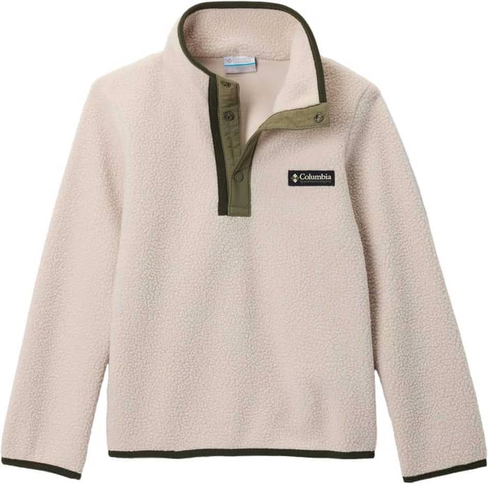 Helvetia II Half Snap Fleece Dark Stone Stone Green
