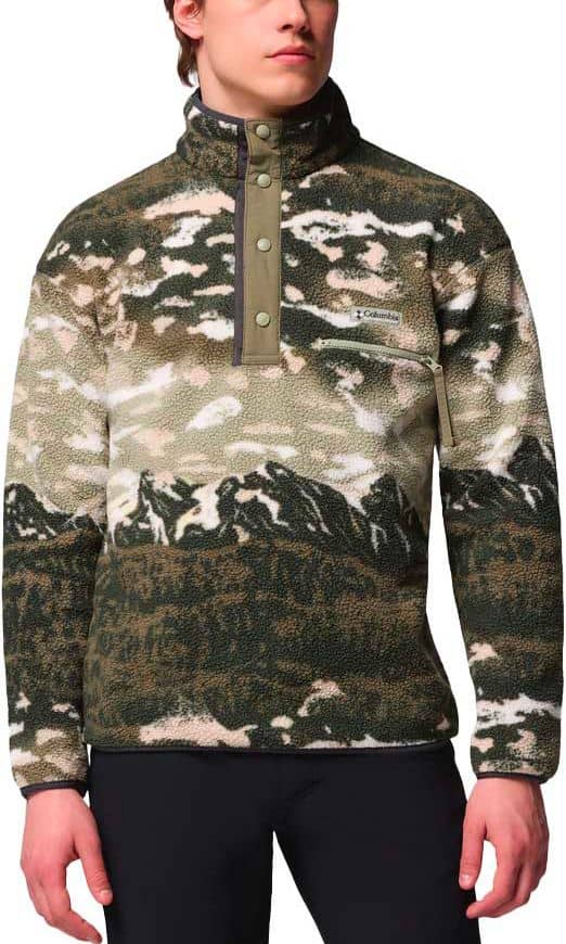 WANIMA＊DISCOVER PULLOVER＊サイズ2 Columbia Helvetia II Printed Half Snap Fleece Safari Sisters