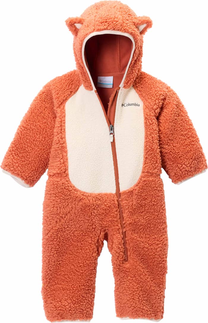 Foxy Baby Sherpa Bunting Teak Brown Chalk