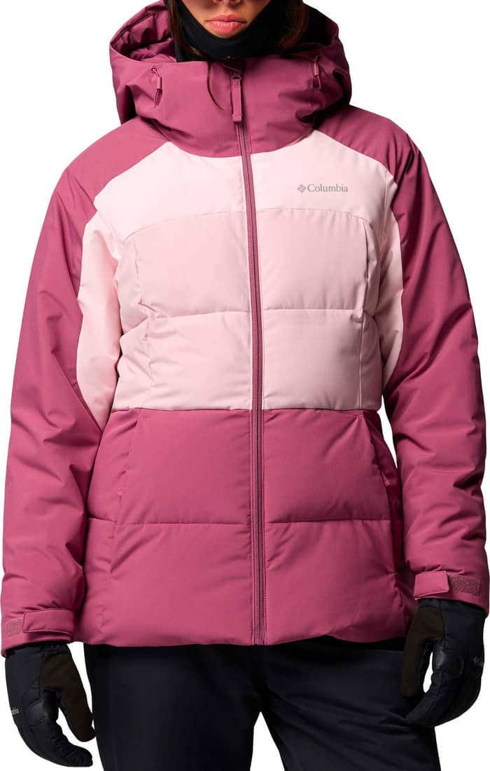 Ava Alpine Puffer Jacket Antique Mauve Powder Pink Mineral Pink