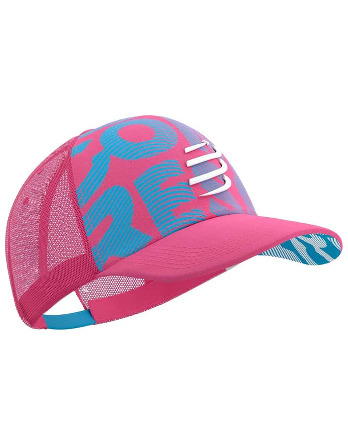 Trucker Cap Hot Pink/Hawaiian Ocean