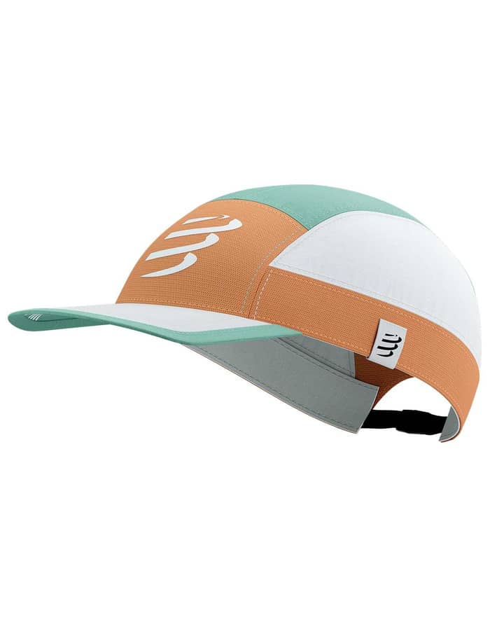 5 Panel Light Cap Papaya Punch/Creme De Menthe