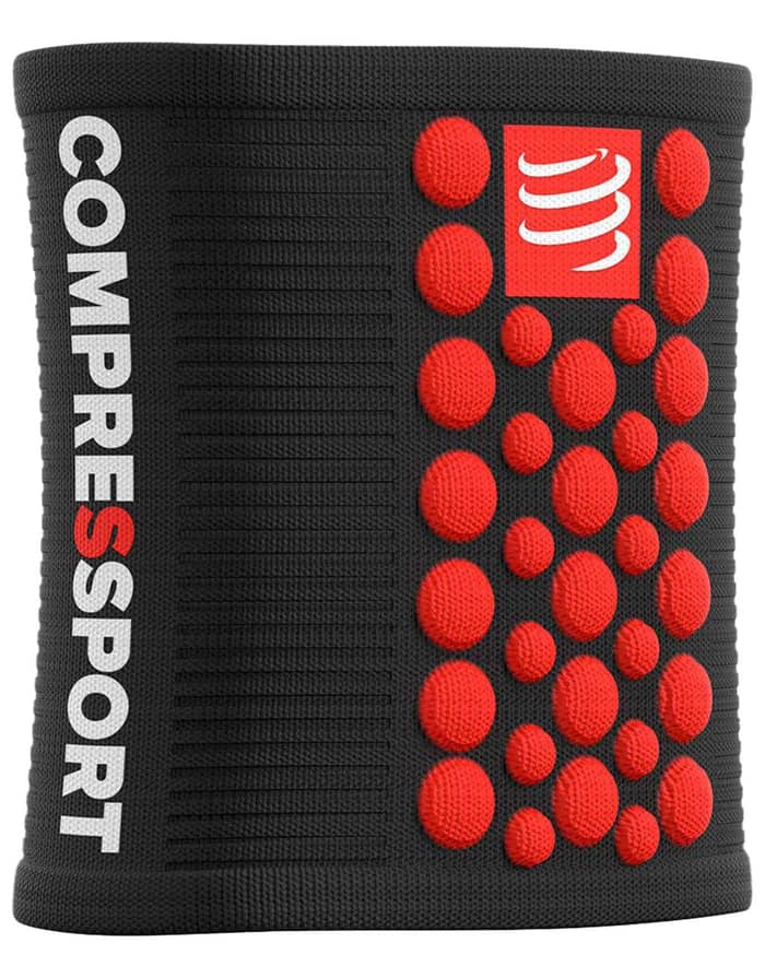 Sweatbands 3D.Dots Black/Red