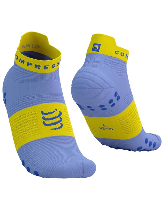 Pro Racing Socks V4.0 Run Low Jacaranda/Maize