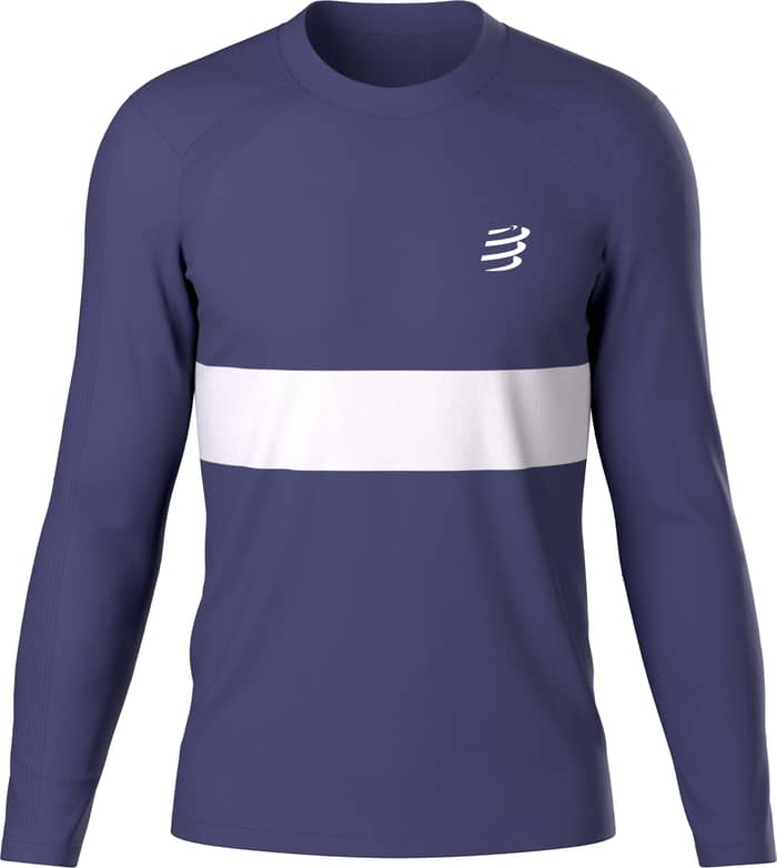 Performance LS Tshirt M Peacoat White