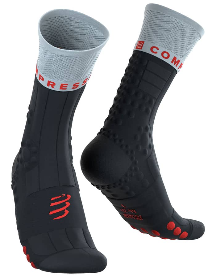 Pro Racing Socks Winter Trail Black/Gray Violet