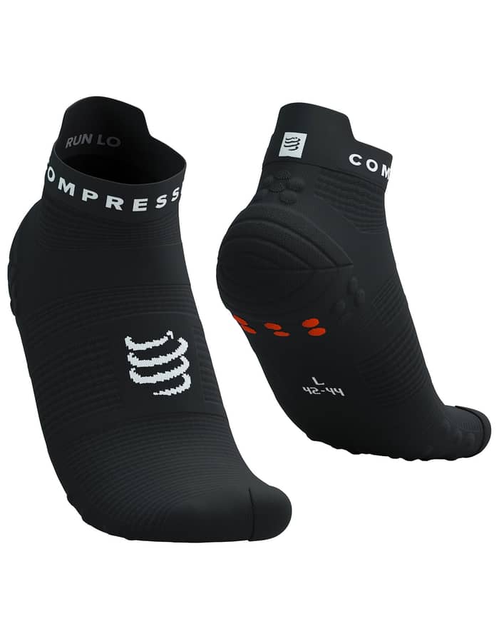 Pro Racing Socks v4.0 Run Low Black/White