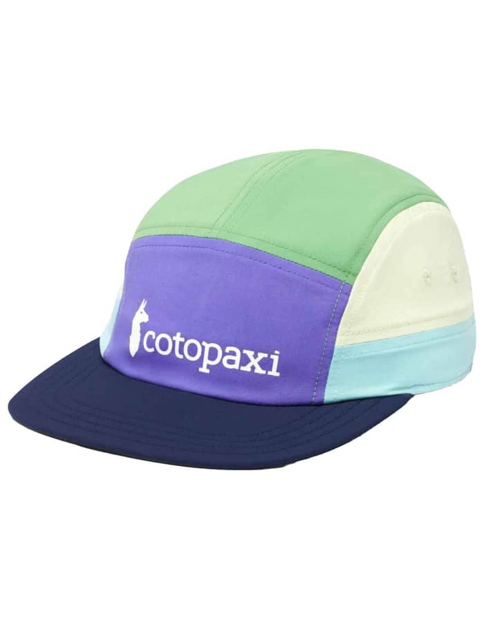Cotopaxi Tech 5-Panel Hat Amethyst & Maritime