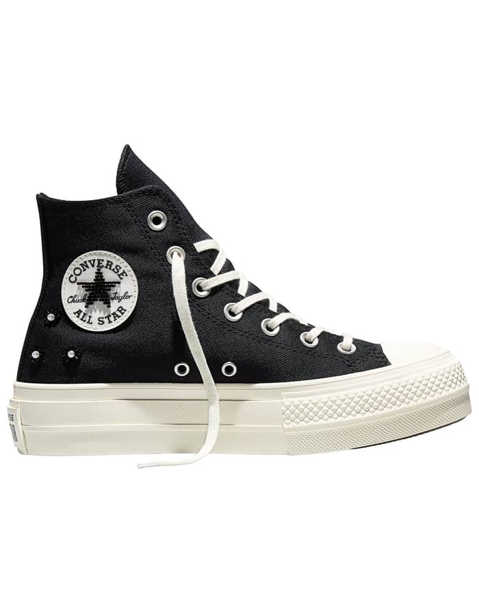 Chuck Taylor All Star Lift High Black/Black/Egret