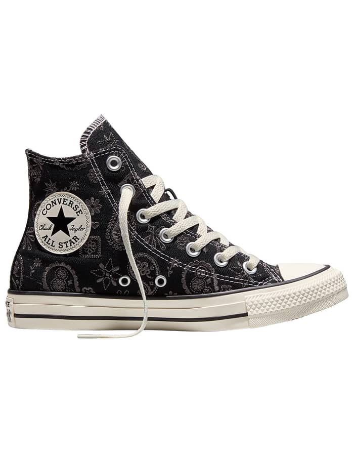 Chuck Taylor All Star Paisley Pop High Black/Dark Matter