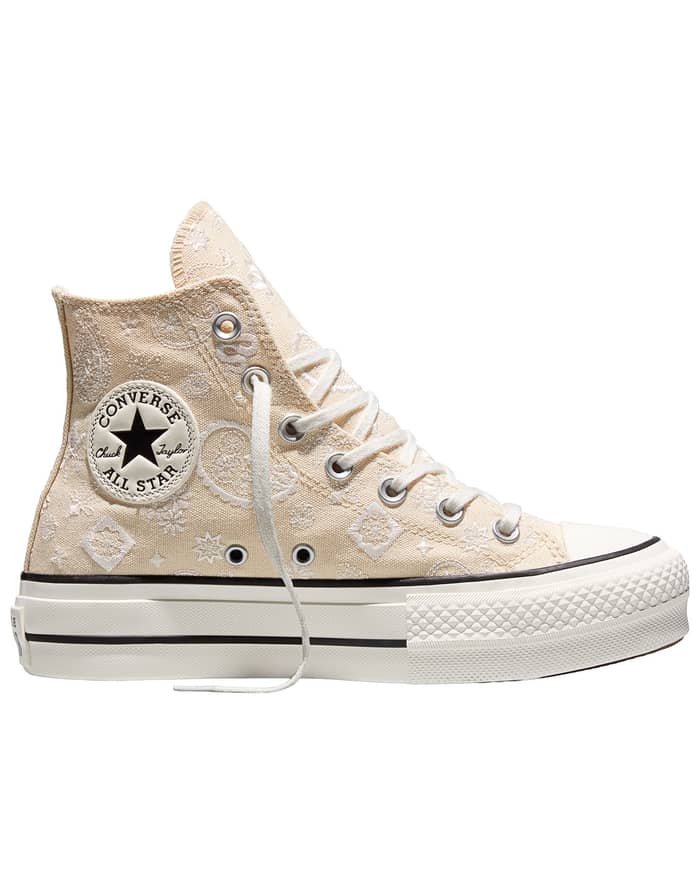 Chuck Taylor All Star Lift Natural Ivory/Egret/Black