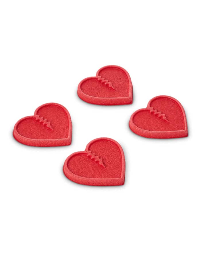 Mini Hearts - Red