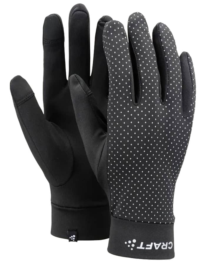 Lumen Fleece Glove 2 Black