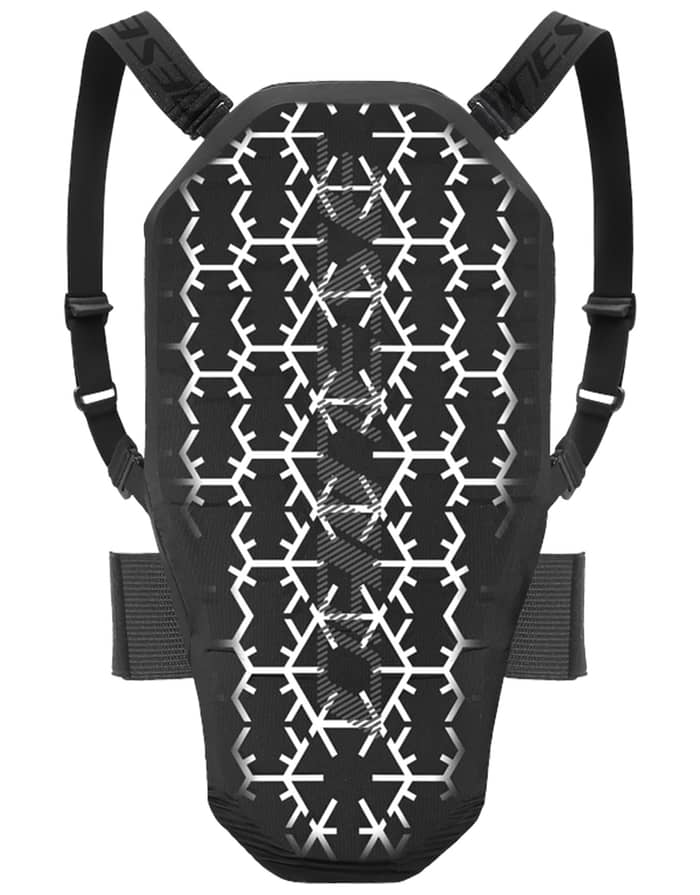Flexagon Back Protector 2 W Stretch Limo / White