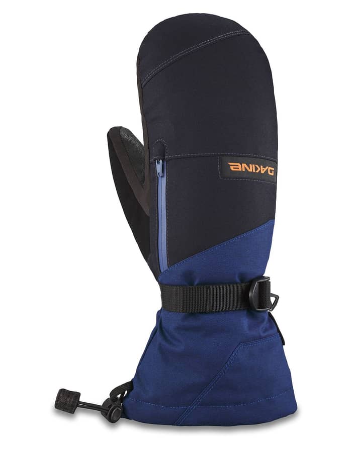 Leather Titan Gore-Tex Mitt Deep Blue