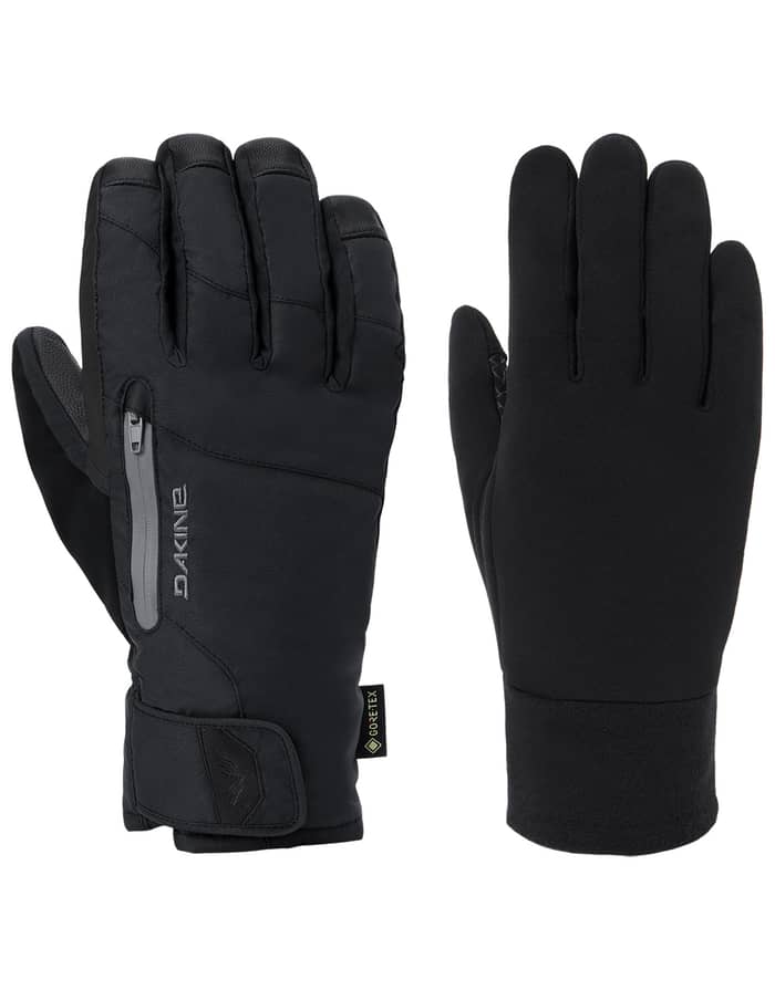 Titan 2.0 DLX Gore-Tex Short Gloves Black
