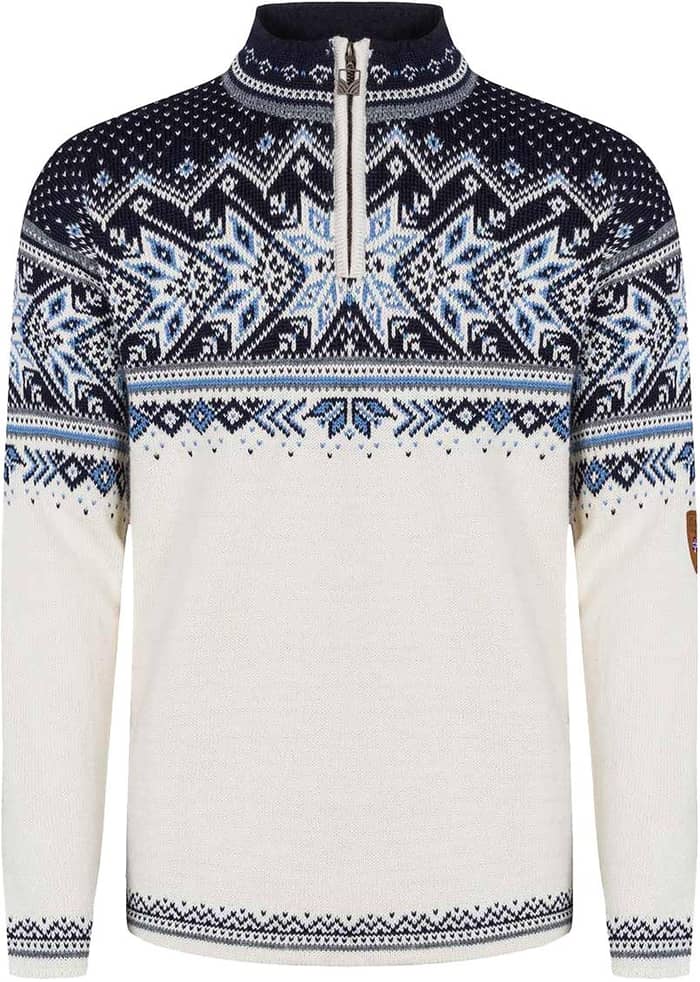 Vail Sweater Off White/Smoke/Midnight Navy