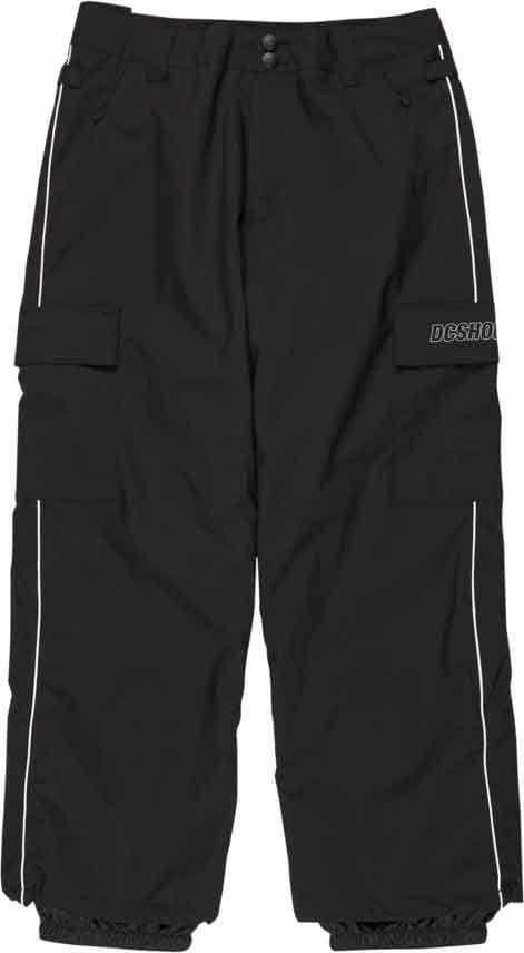 Wide Cargo Pant Black