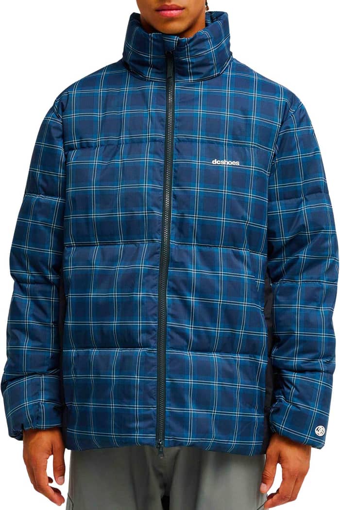 Trackstar Puffer Jacket 10K Bluebird Plaid