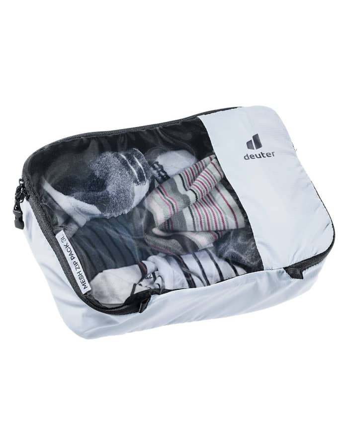 Mesh Zip Pack 3 Tin Black