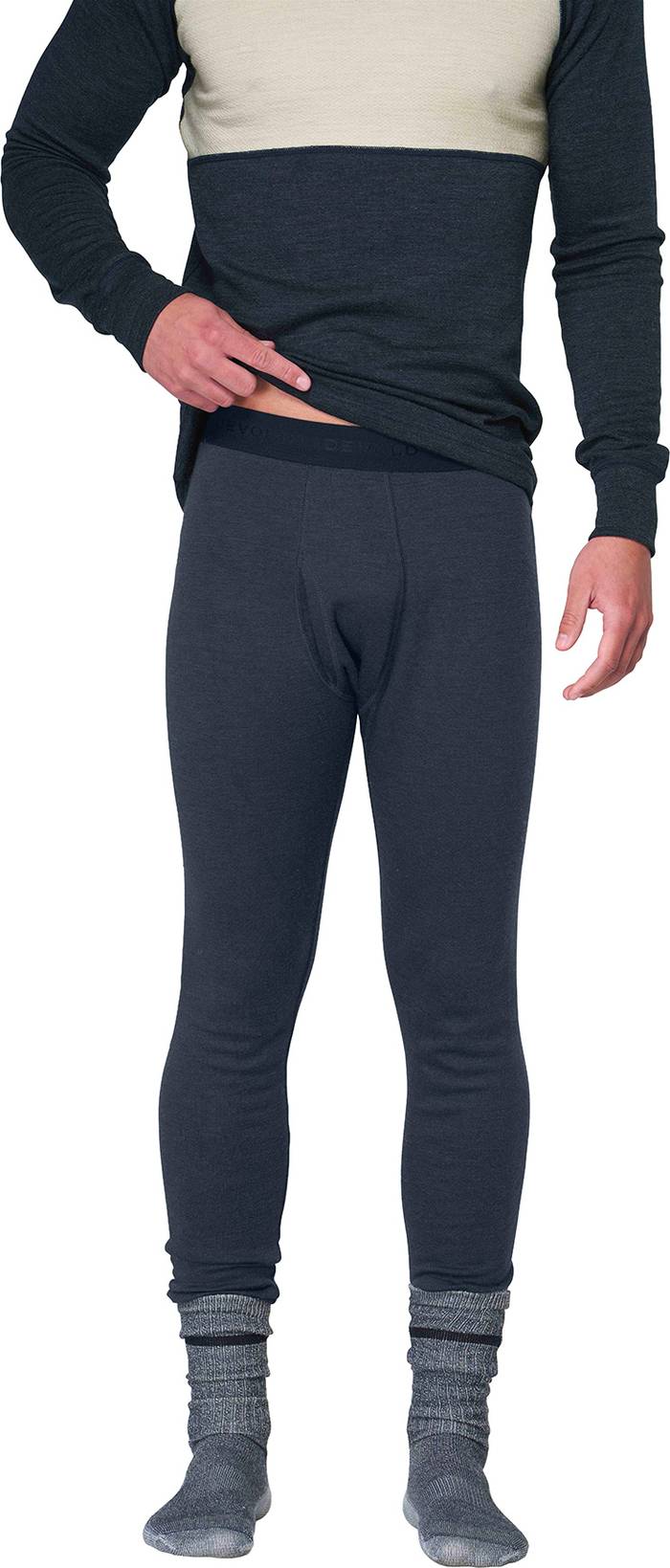 Expedition Merino Silk Longs M Ink