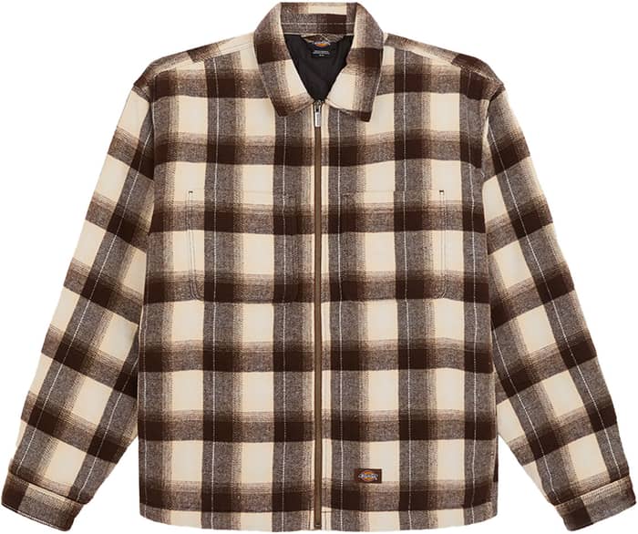 Florence Oversized Shacket Timber Brown