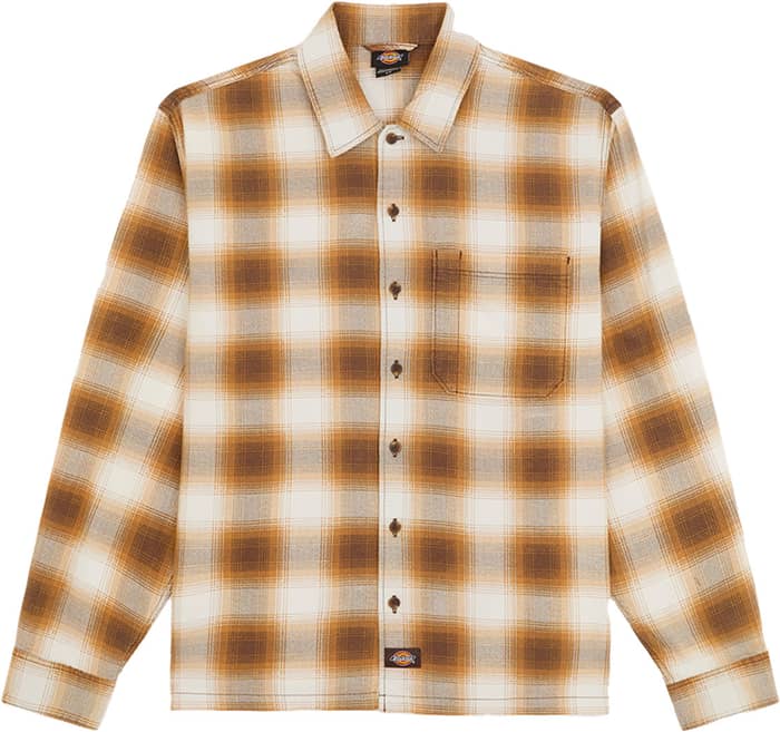 Gulfport Flannel Shirt Chocolate Brown