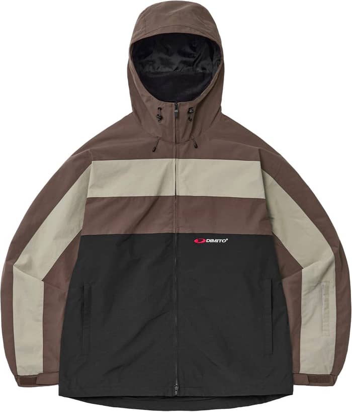 Line Block Jacket Black