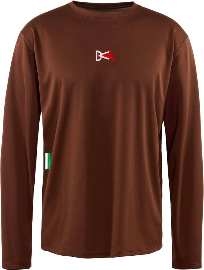 Boxy Training Long Sleeve Tee Espresso