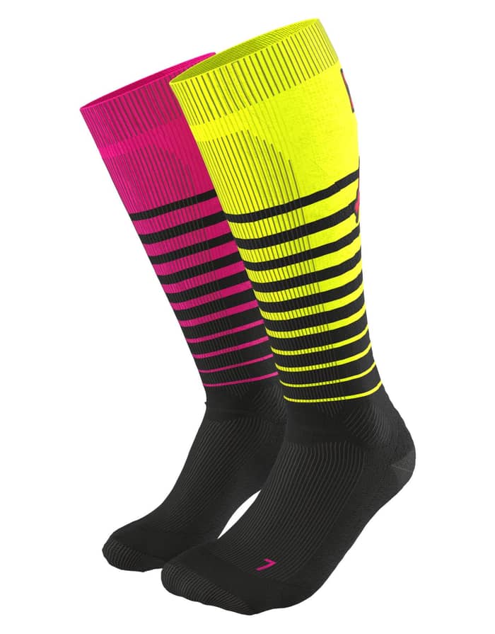 Low Tech Socks Pink Glow