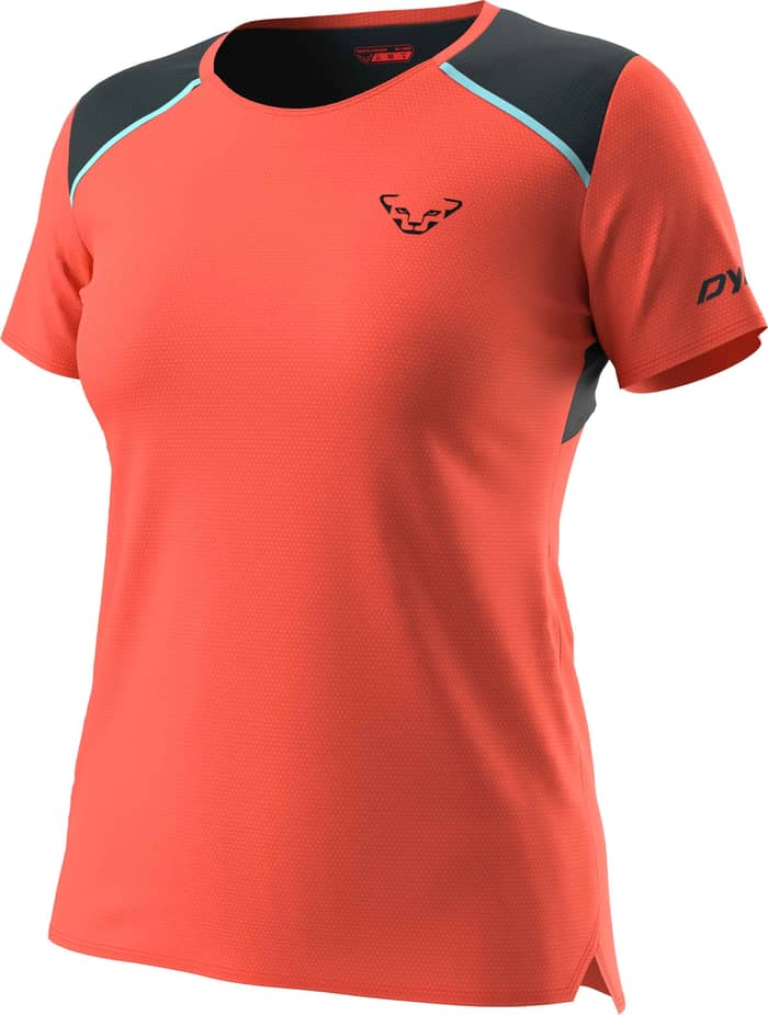 Sky Shirt W Hot Coral