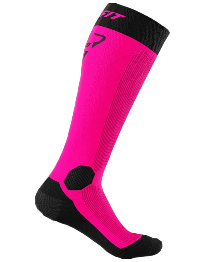Tour Warm Merino Socks Pink Glo
