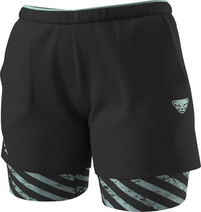 Trail 2In1 Short W Black Out Jadelite