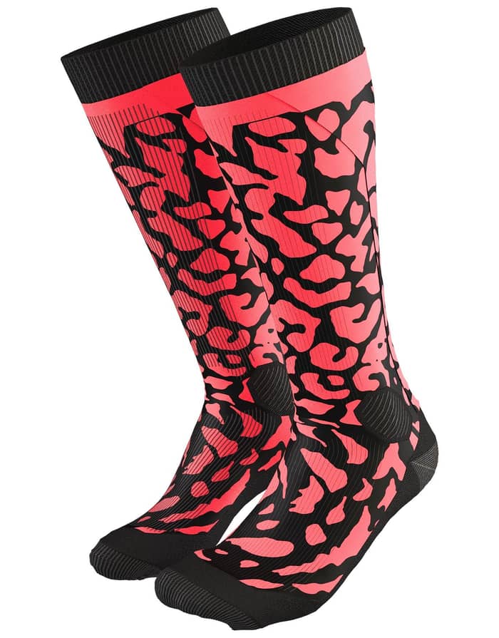Ft Graphic Socks Ultra Coral