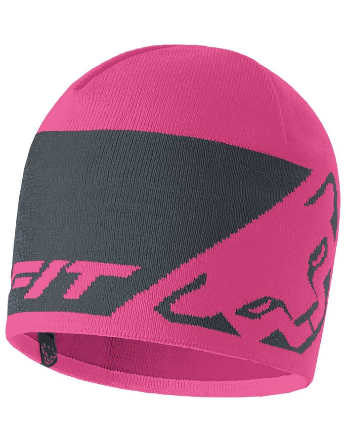 Leopard Logo Beanie Magenta