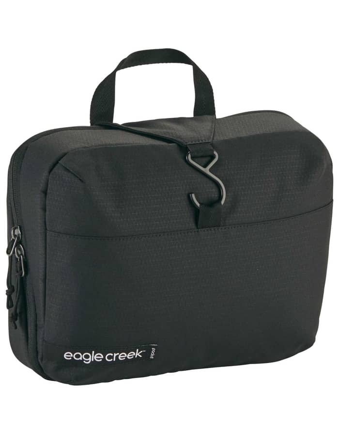 Pack-It Reveal Hanging Toiletry Kit Black