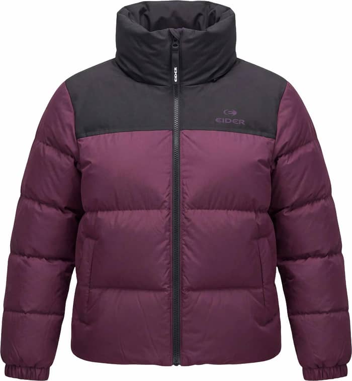 W Norma Puffy Insulated Jkt Mauve Wine