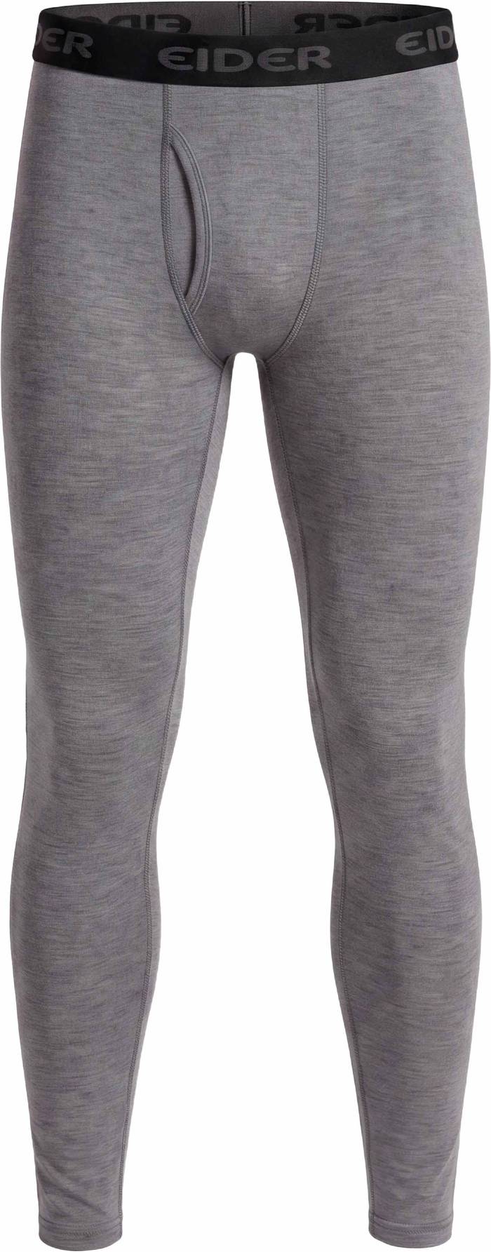 M Eider Merino 190 Tight Heather Grey