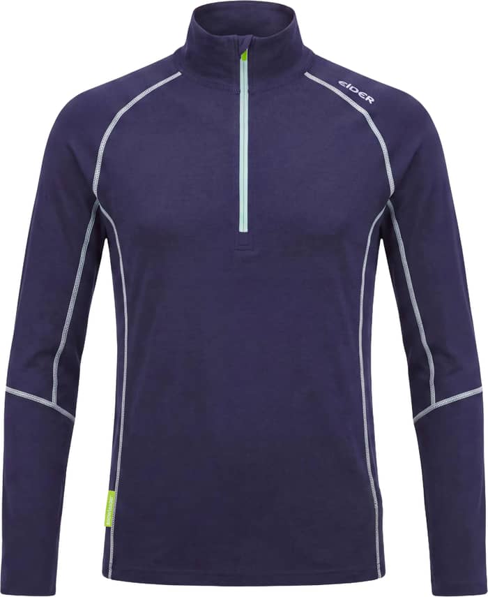 M Eider x Snowleader HZ Merino 180 Top Navy