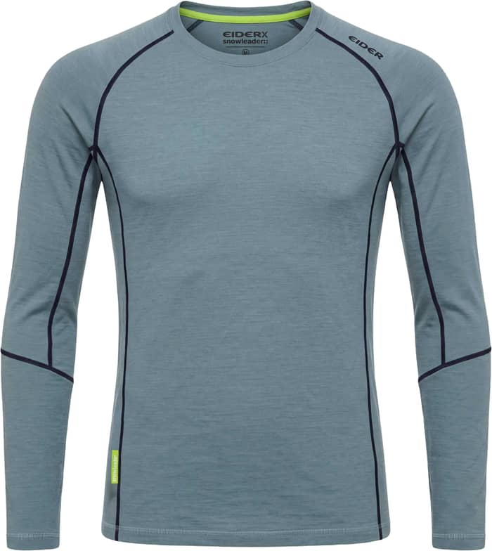 M Eider x Snowleader Merino 180 Top Abyss
