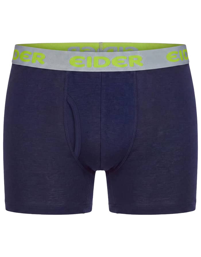 M Eider x Snowleader Merino 150 Boxer Navy