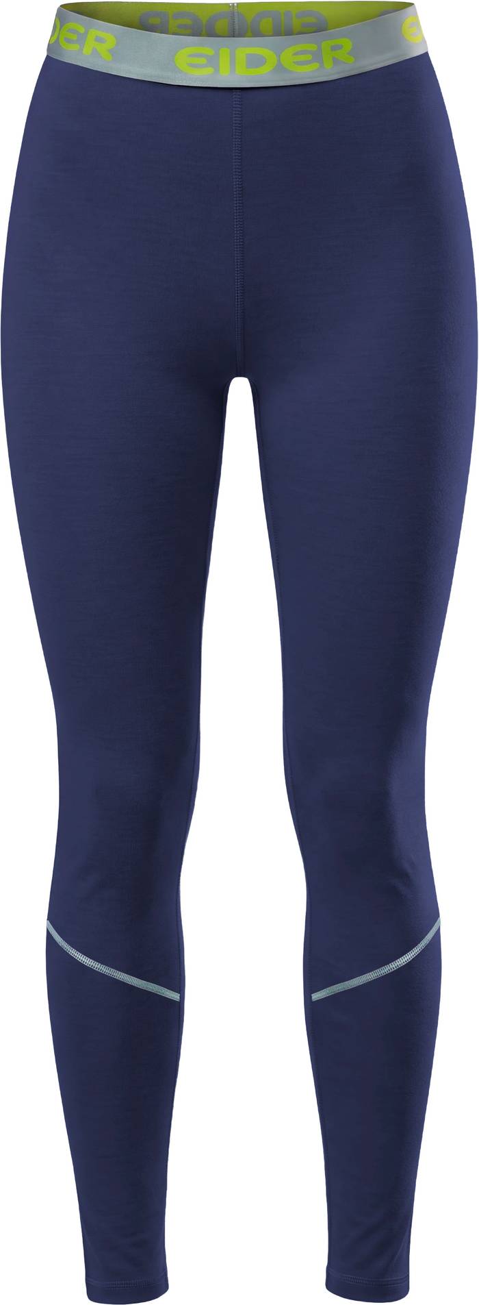 W Eider x Snowleader Merino 180 Tight Navy