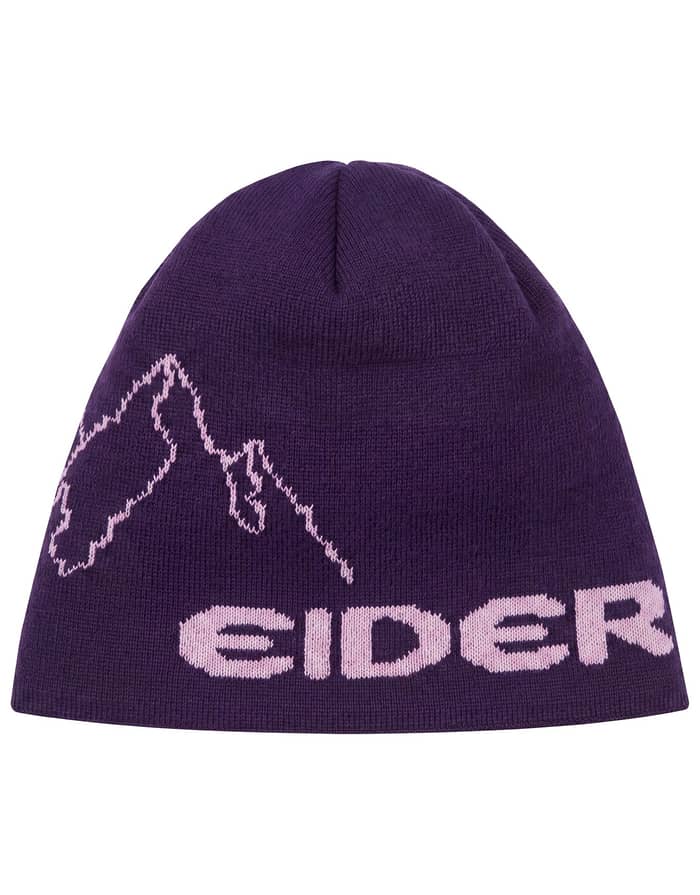 Jacquard Beanie Mauve Wine