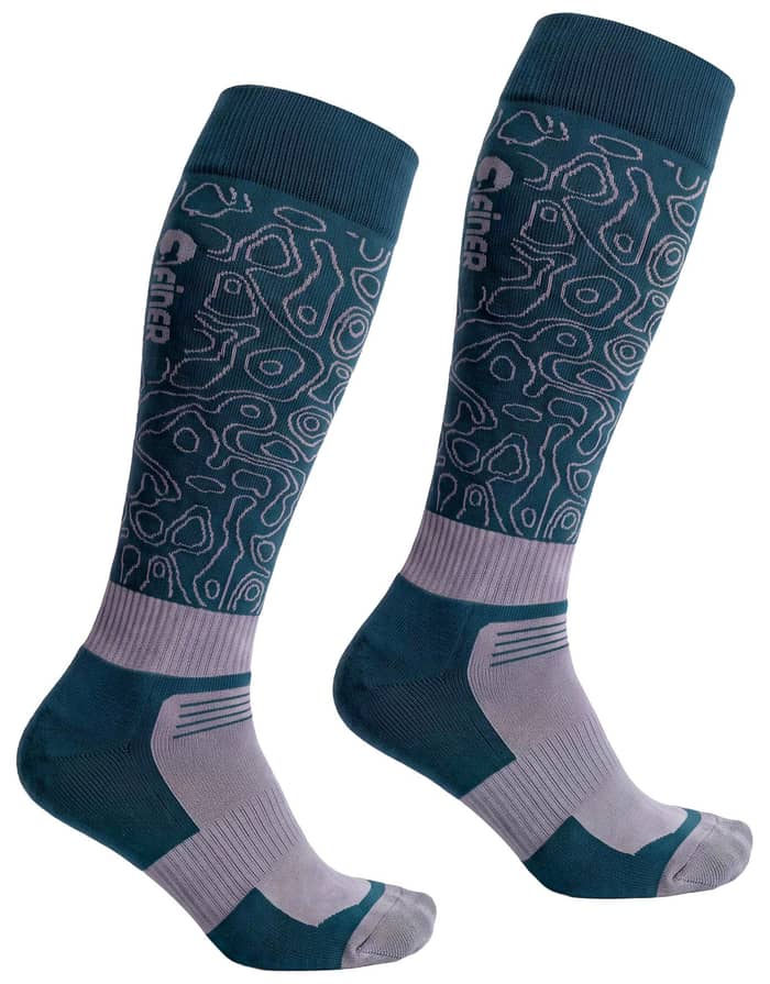 Vintage 90's Ski Socks Eider Blue