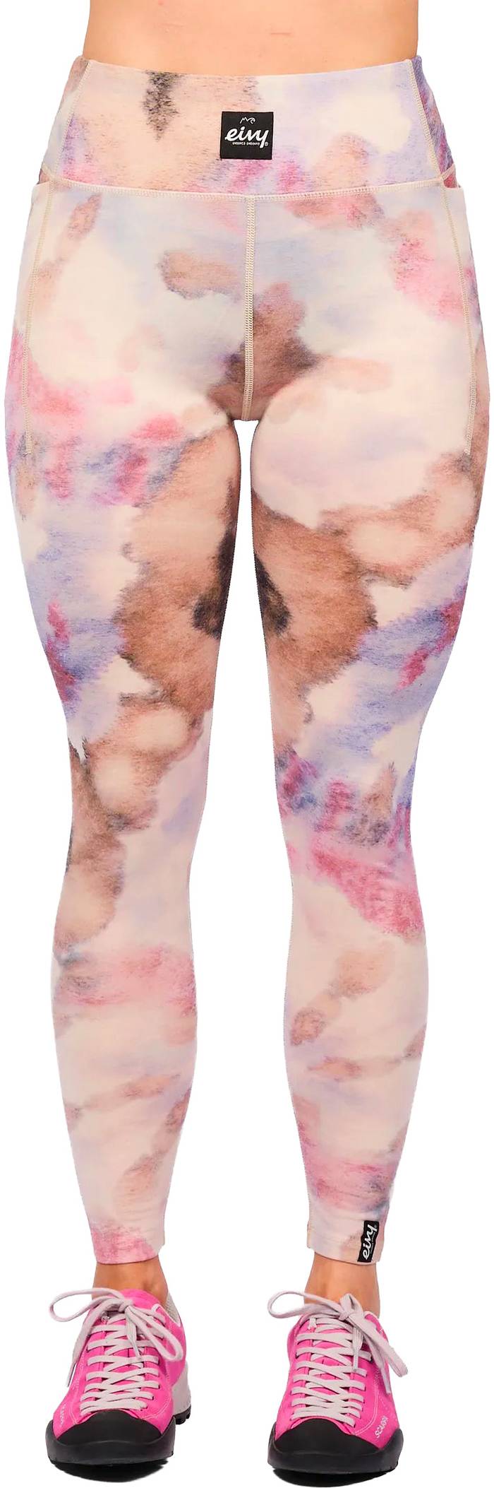 Pocket Merino Wool Tights Aquarelle