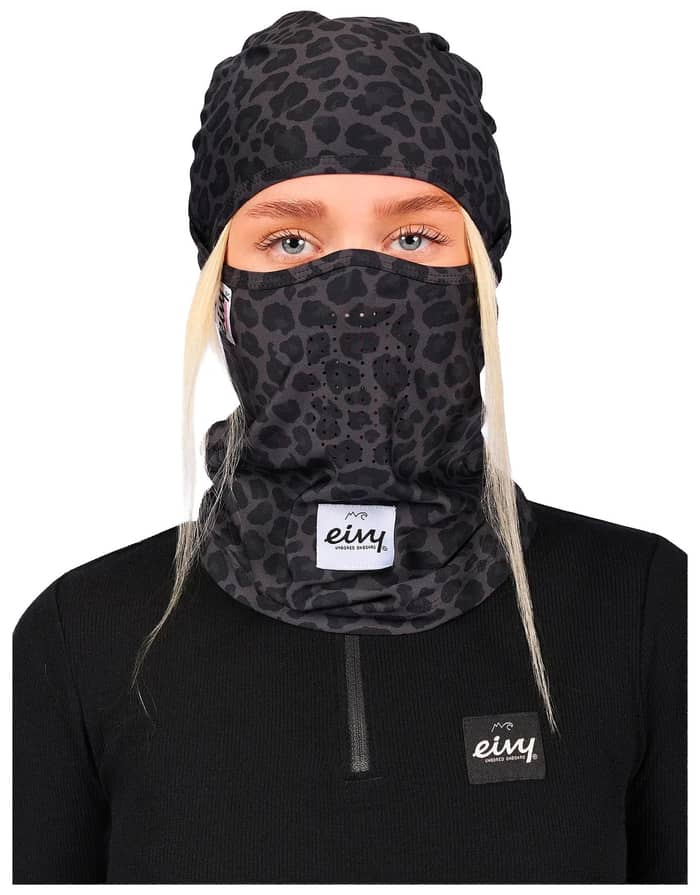 Hinge Balaclava Black Leopard