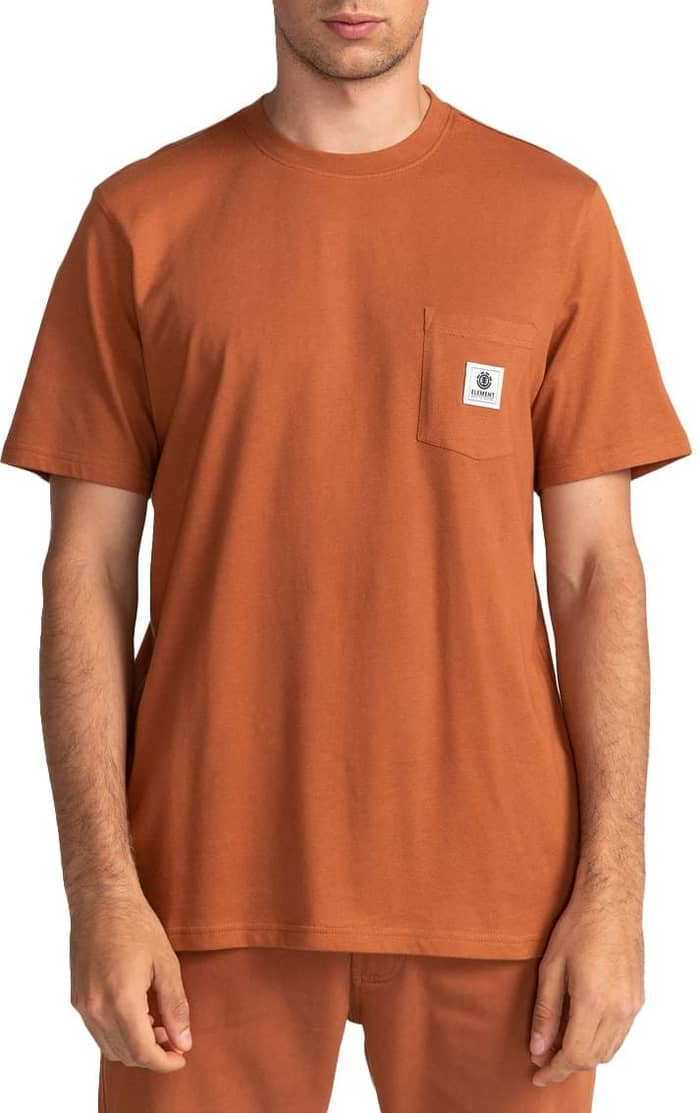 Basic Pocket Label S Mocha Bisque