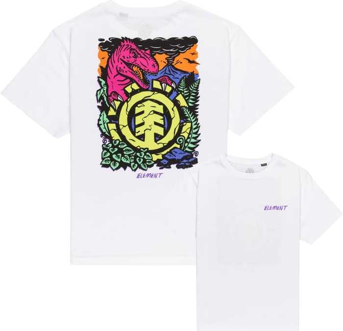 Jurassic Tee Optic White