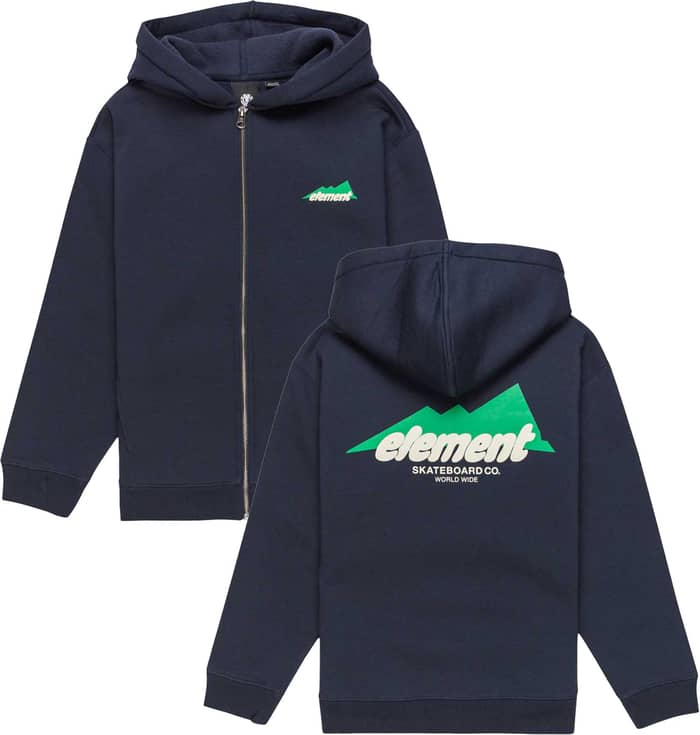 Rain Cornell Zip Hoodie Youth Eclipse Navy
